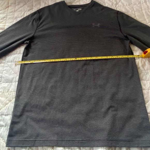 Under Armour Compression Shirt Mens Gray Infrared Elements Stretch Size XL - Picture 2 of 6